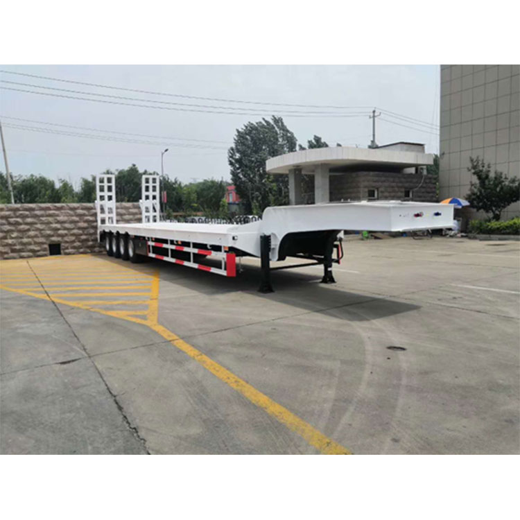 Trailer bán tải giường thấp bốn trục 100T